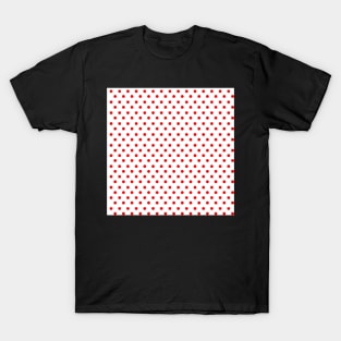 retro vintage red and white T-Shirt